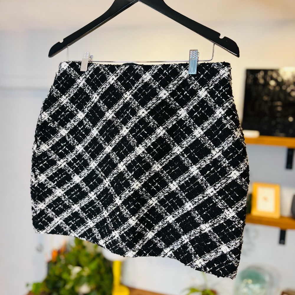 Tweed Mini Skirt